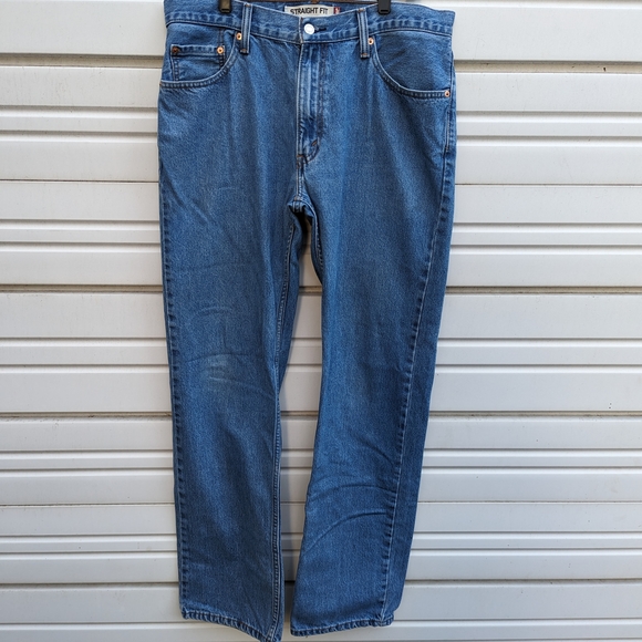 Levi's Men's Blue Straight Jeans - Picture 6 of 6